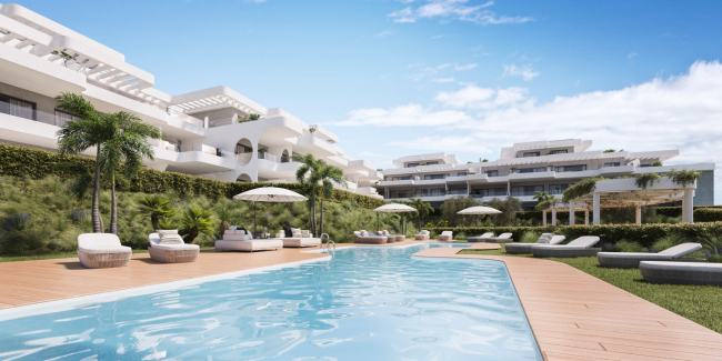 Contemporary Residential complex Apartment in Estepona.
